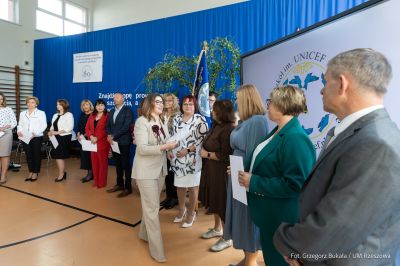 zdjęcie z Jubileuszu rzeszowskiego Zespołu Szk&oacute;ł Specjalnych im. UNICEF w Rzeszowie, fot. Grzegorz Bukała, Urząd Miasta Rzeszowa